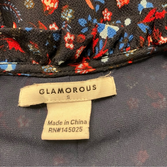 Glamorous Sugar, Sugar Navy Blue Disty Pint Swing Dress - Picture 6 of 12